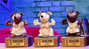 Statuetten des Tommi-Preis